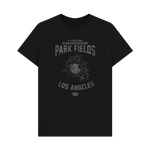 Black Printed T-shirt Front