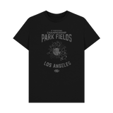 Black Printed T-shirt Front