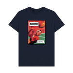 Navy Blue Printed T-shirt Front