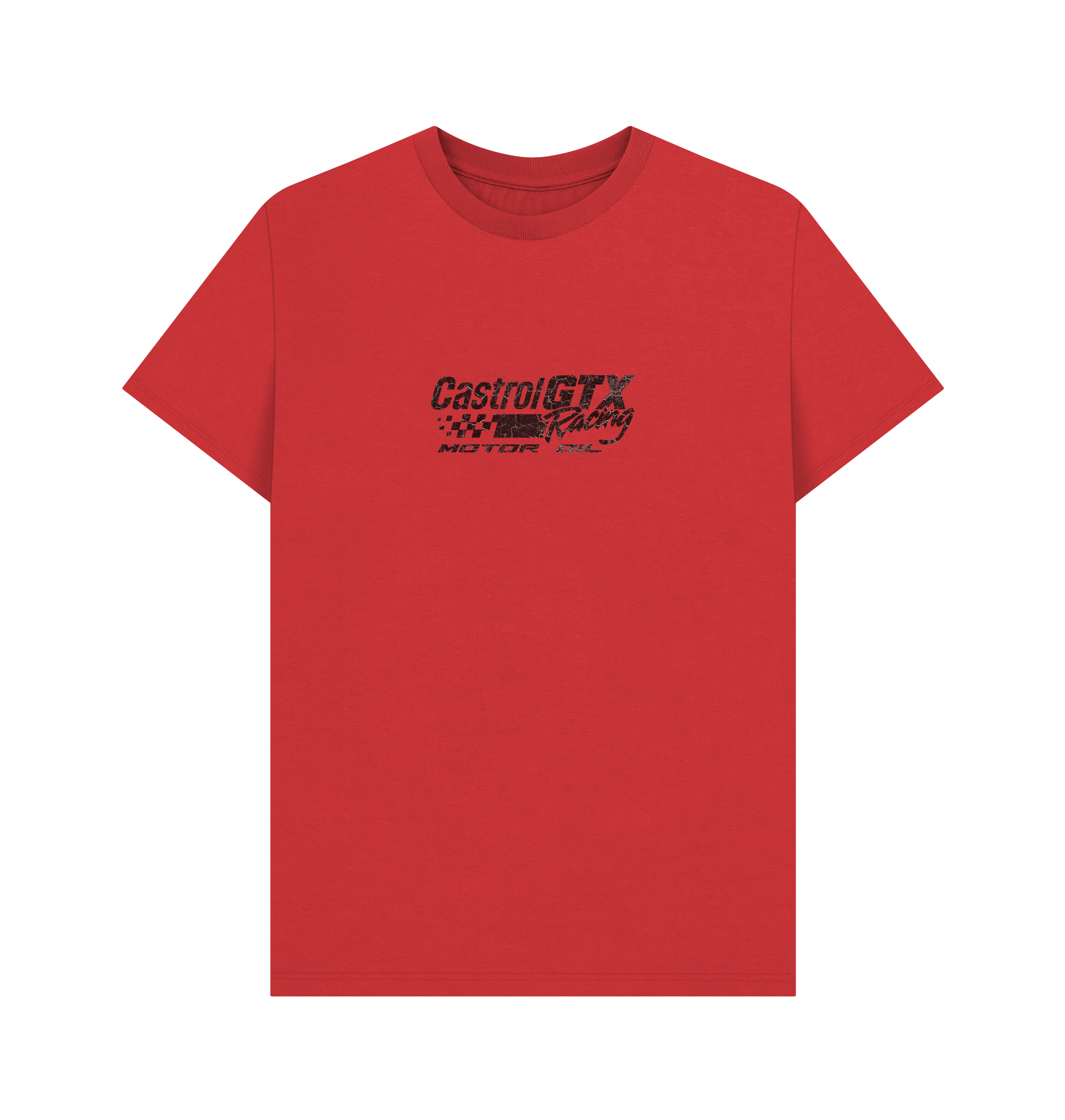 Red Printed T-shirt Front