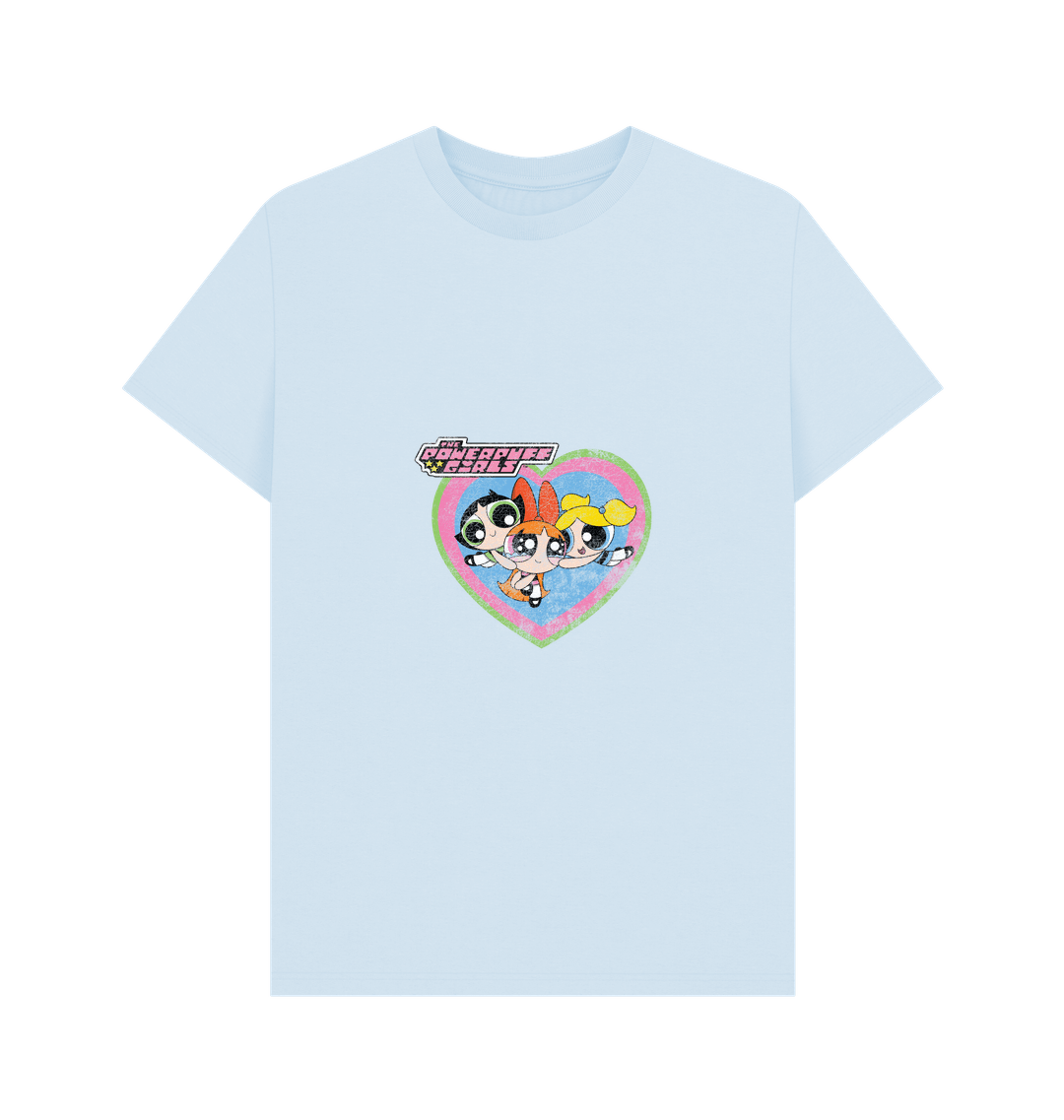 Sky Blue Printed T-shirt