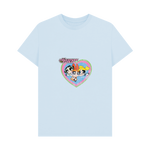 Sky Blue Printed T-shirt