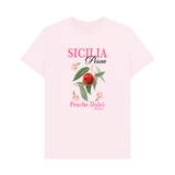 Pink Printed T-shirt Front