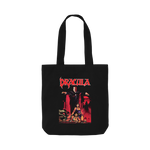 Black Printed Bag Front