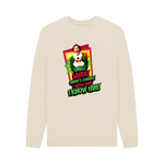 Oat Printed Sweater Front