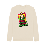 Oat Printed Sweater Front