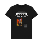 Black Printed T-shirt Front