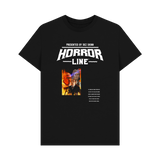 Black Printed T-shirt Front