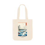 Natural Printed Bag Front