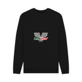 Black Printed Sweater