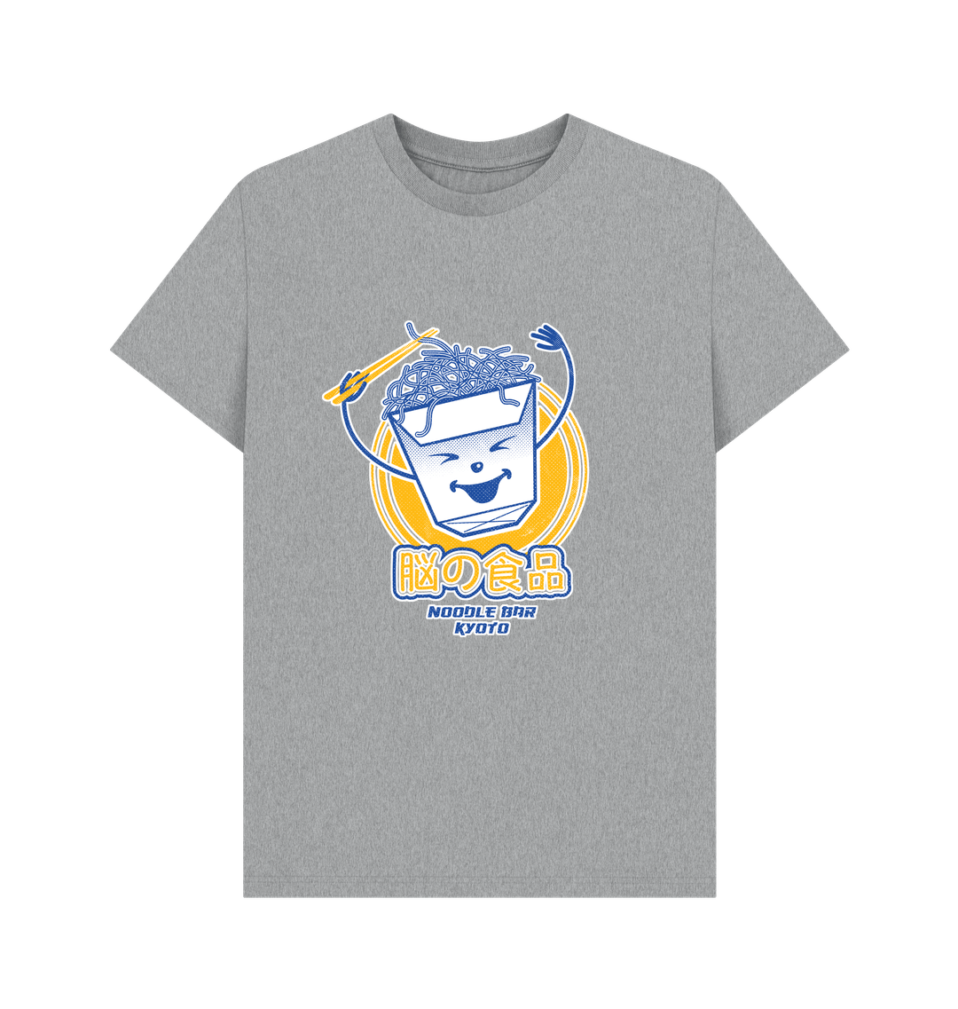 Athletic Grey Printed T-shirt