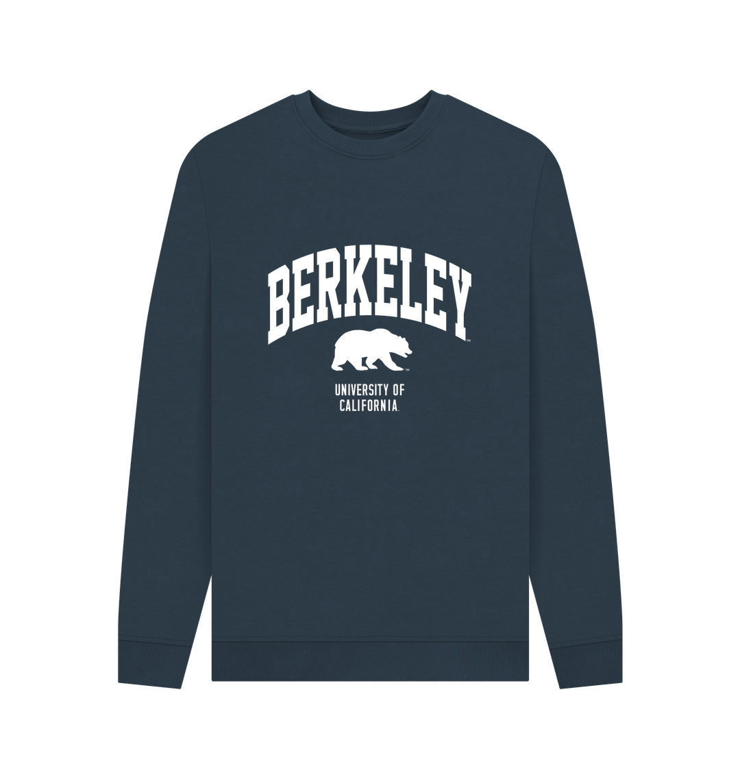 Navy Blue Printed Sweater