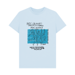 Sky Blue Printed T-shirt Front