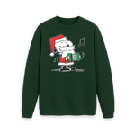 Evergreen Printed Sweater Front