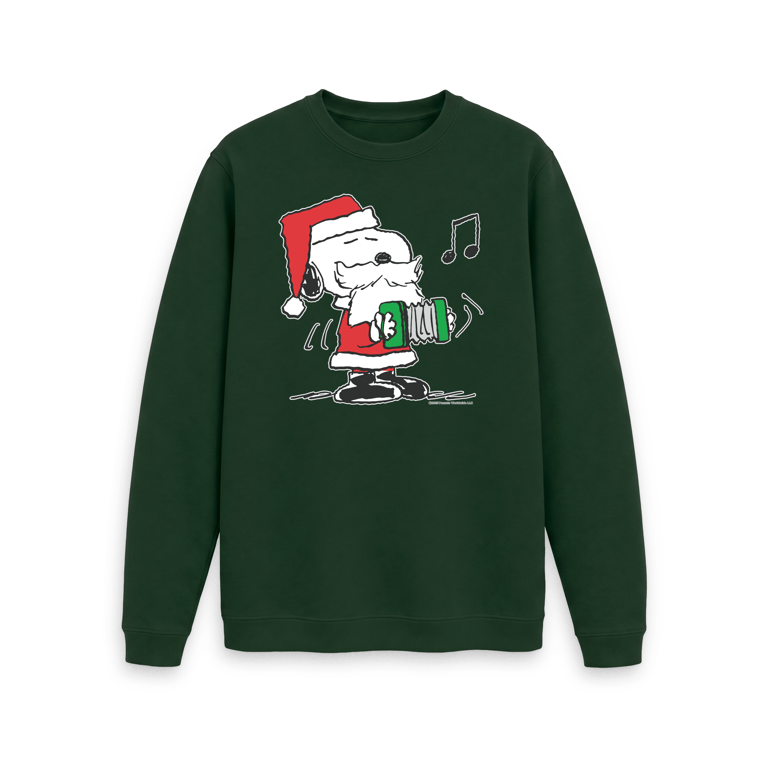 Evergreen Printed Sweater Front