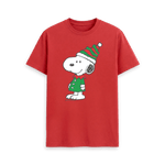 Red Printed T-shirt Front