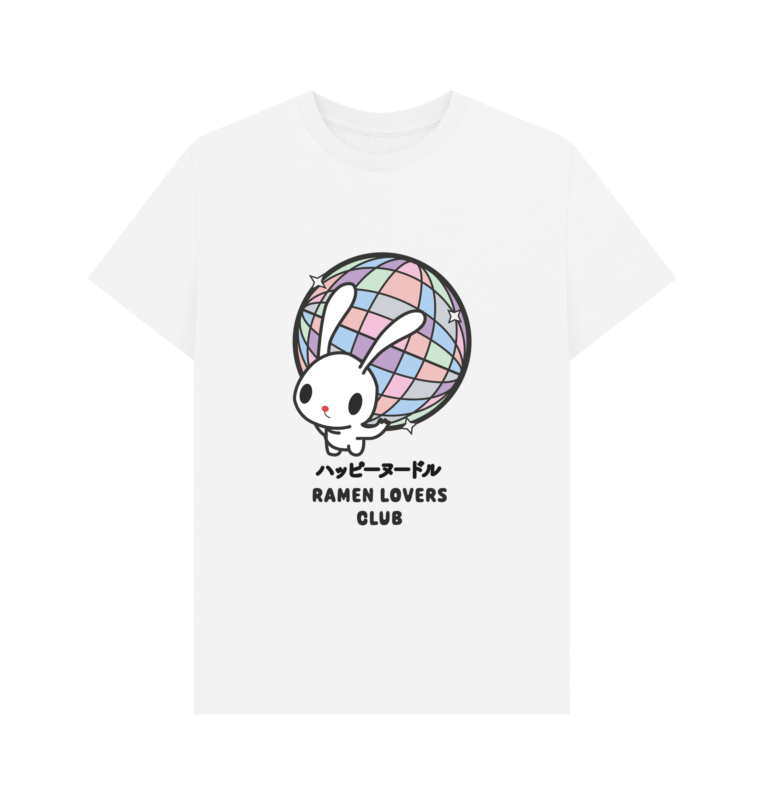 White Printed T-shirt
