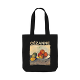 Black Printed Bag Front