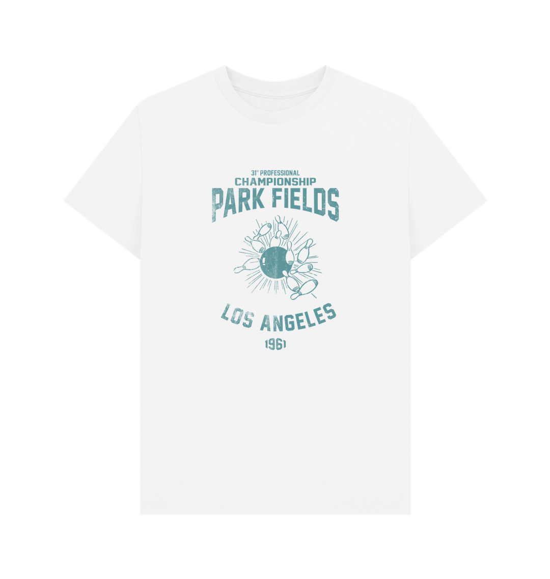White Printed T-shirt Front