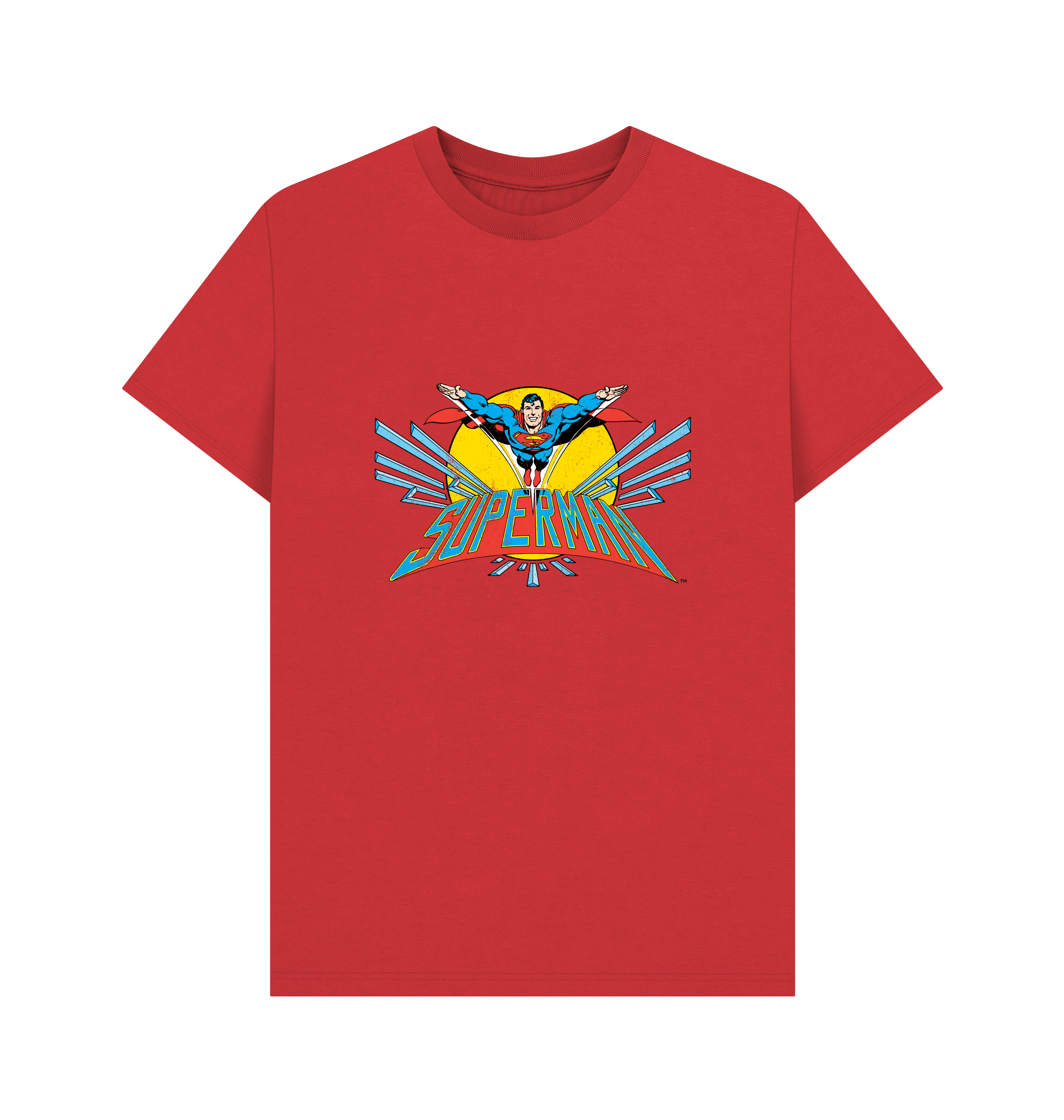 Red Printed T-shirt Front