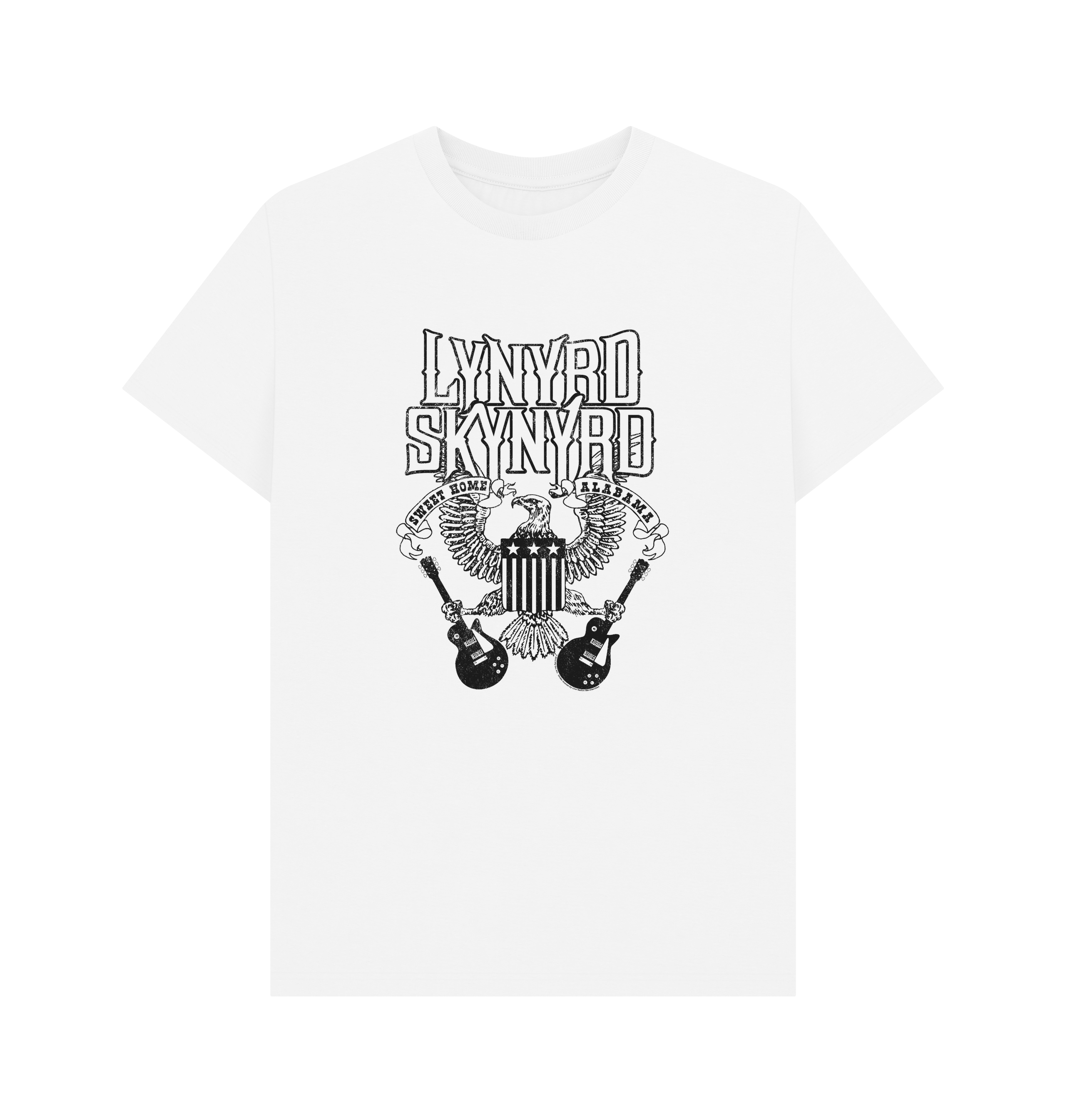 White Printed T-shirt