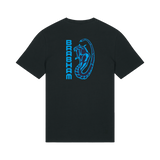 Black Printed T-shirt Back