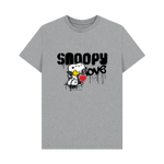 Athletic Grey Printed T-shirt Front