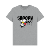 Athletic Grey Printed T-shirt Front