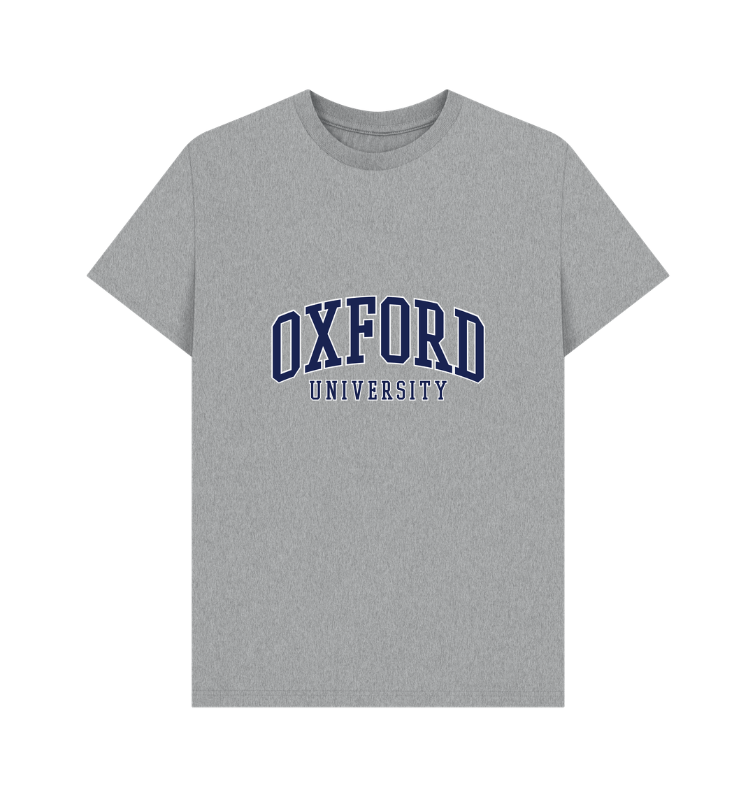 Athletic Grey Printed T-shirt