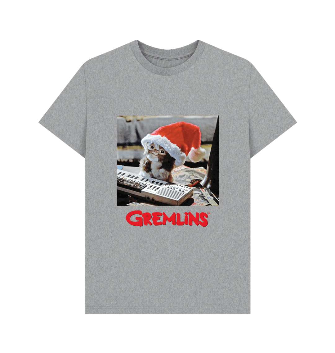 Athletic Grey Printed T-shirt