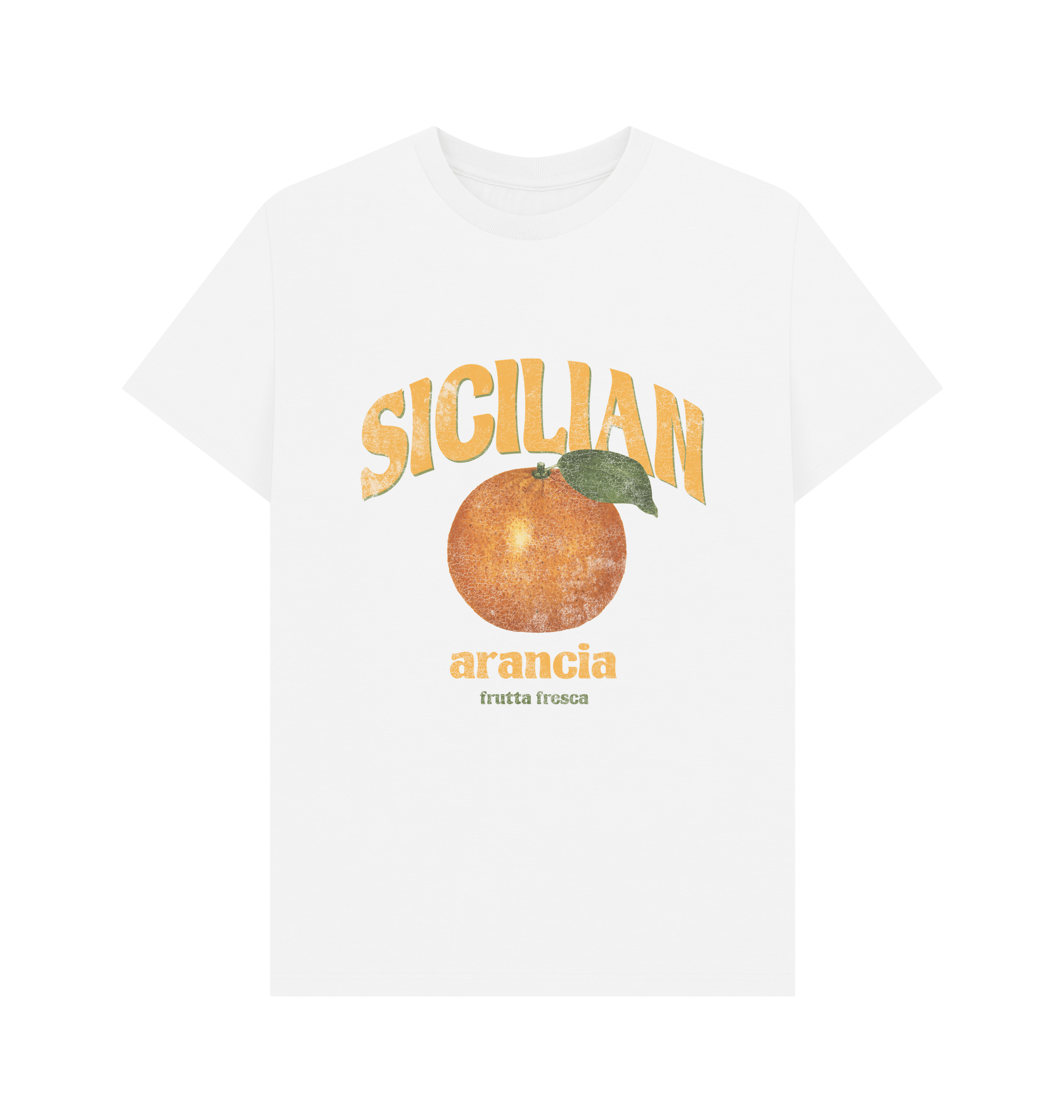 White Printed T-shirt