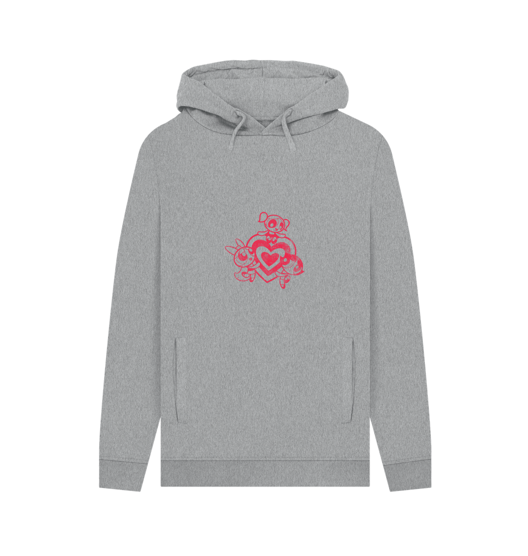 Light Heather Printed Hoody