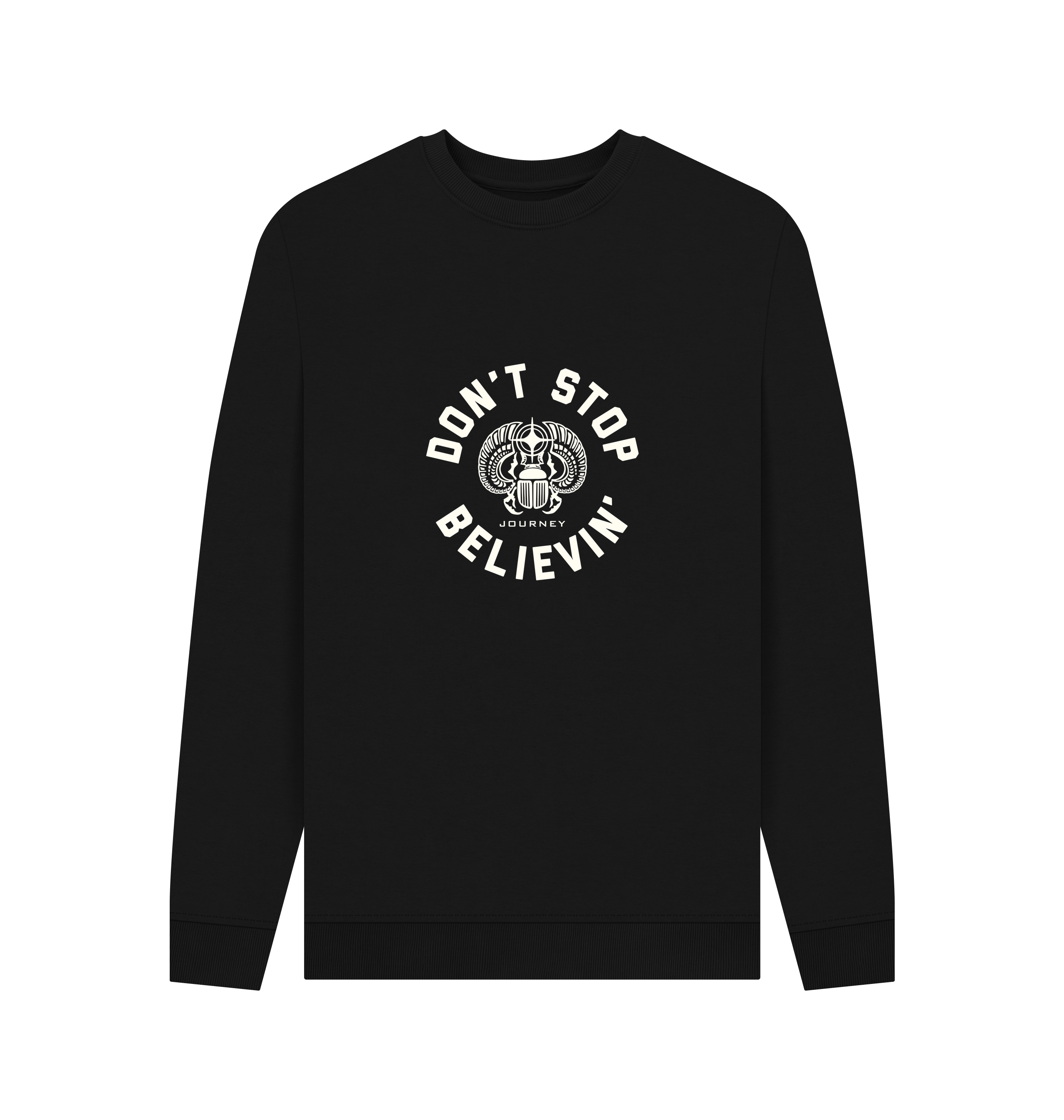 Black Printed Sweater