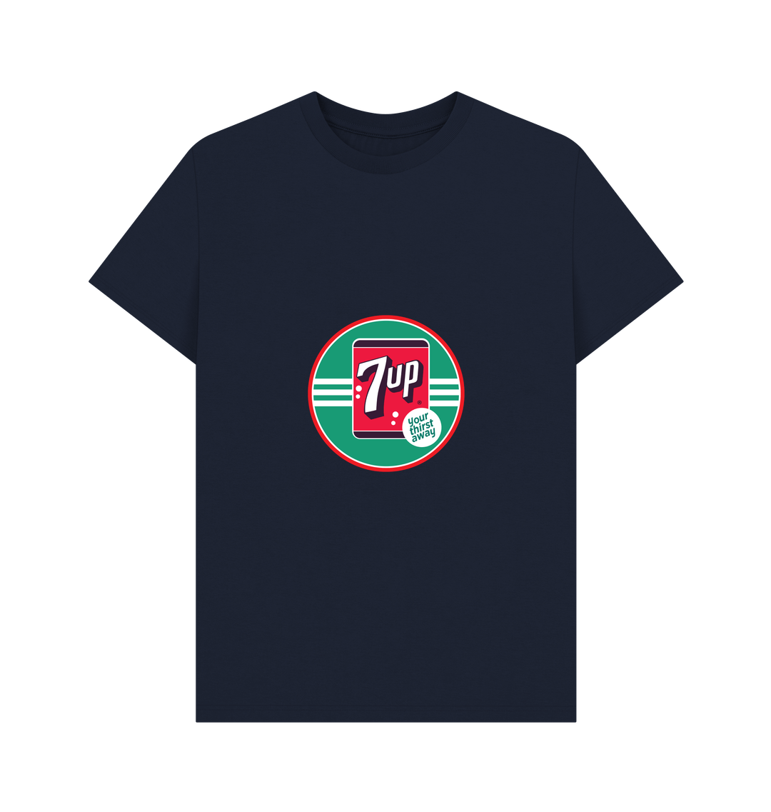 Navy Blue Printed T-shirt