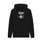 Black Printed Hoody Front