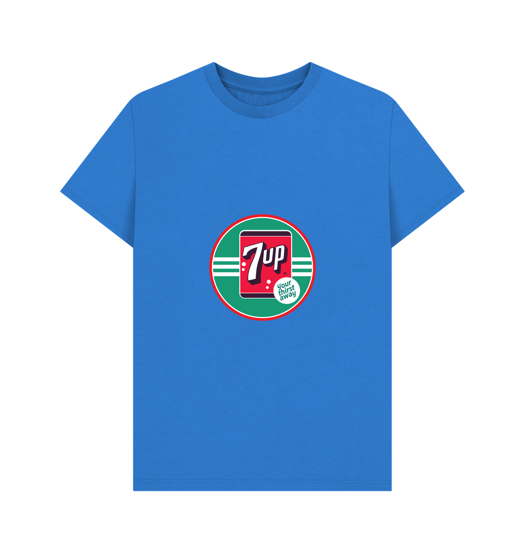 Bright Blue Printed T-shirt