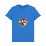 Bright Blue Printed T-shirt