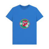 Bright Blue Printed T-shirt