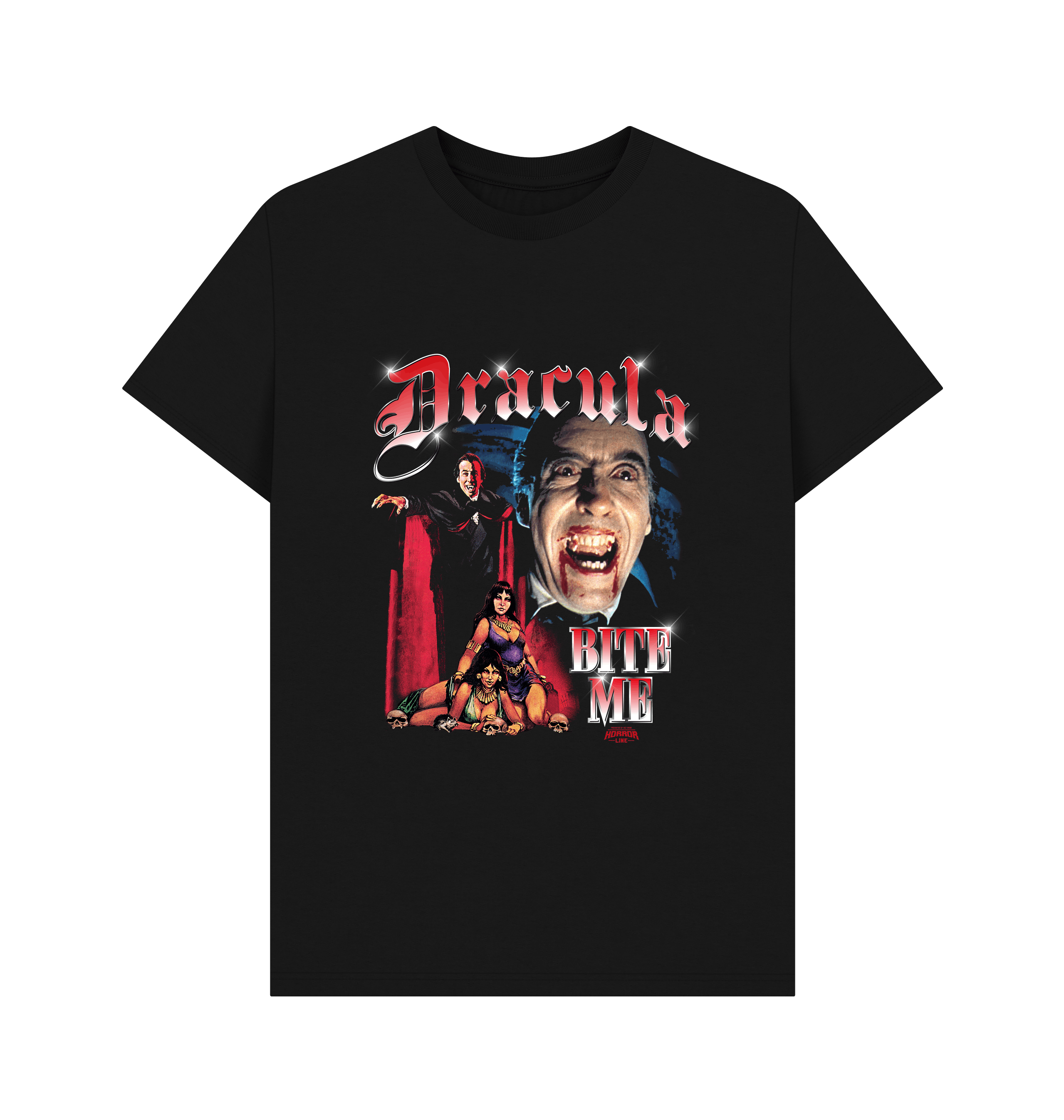 Black Printed T-shirt