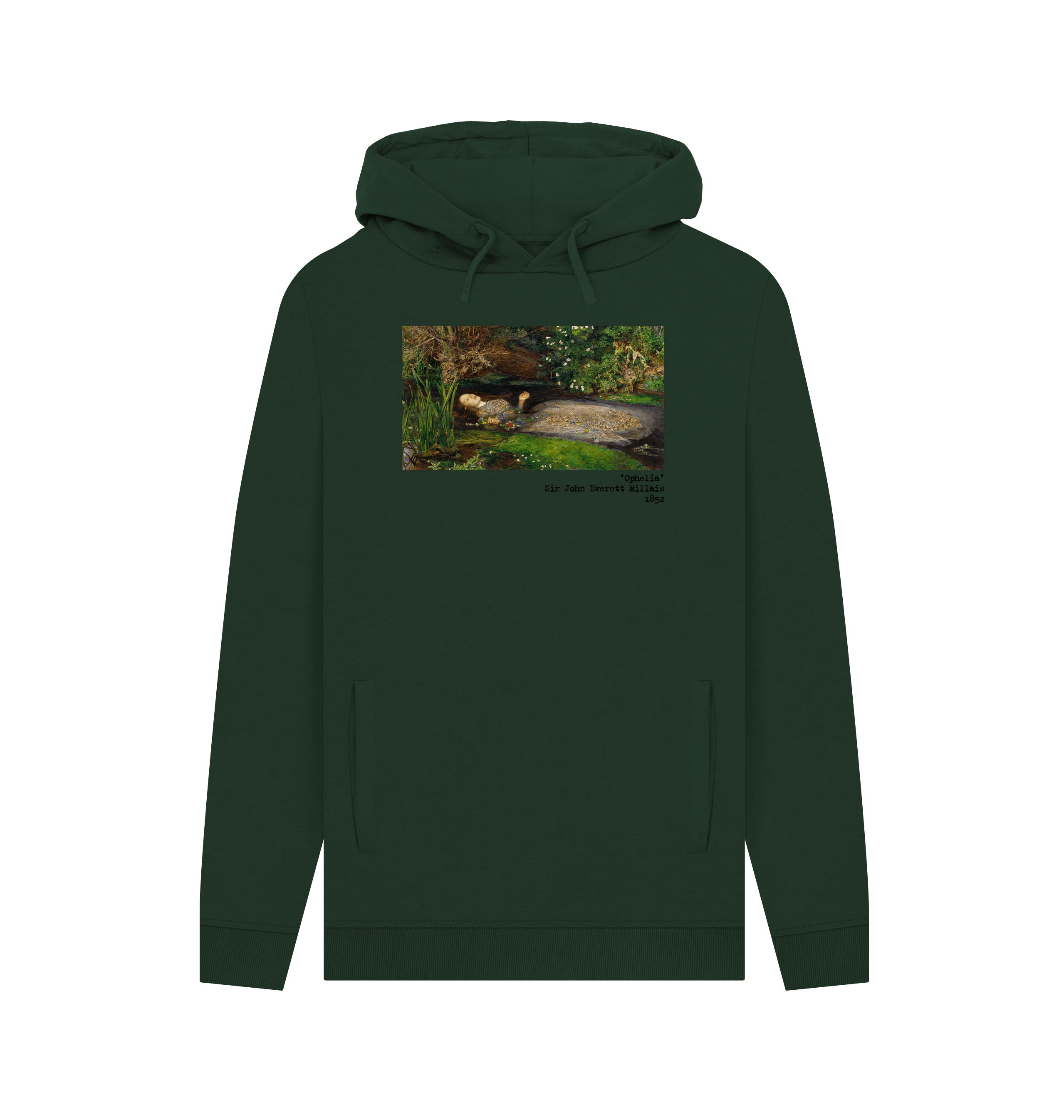 Evergreen Printed Hoody Front