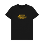 Black Printed T-shirt Front