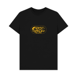 Black Printed T-shirt Front
