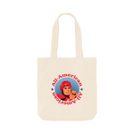 Natural Printed Bag Front