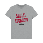 Athletic Grey Printed T-shirt