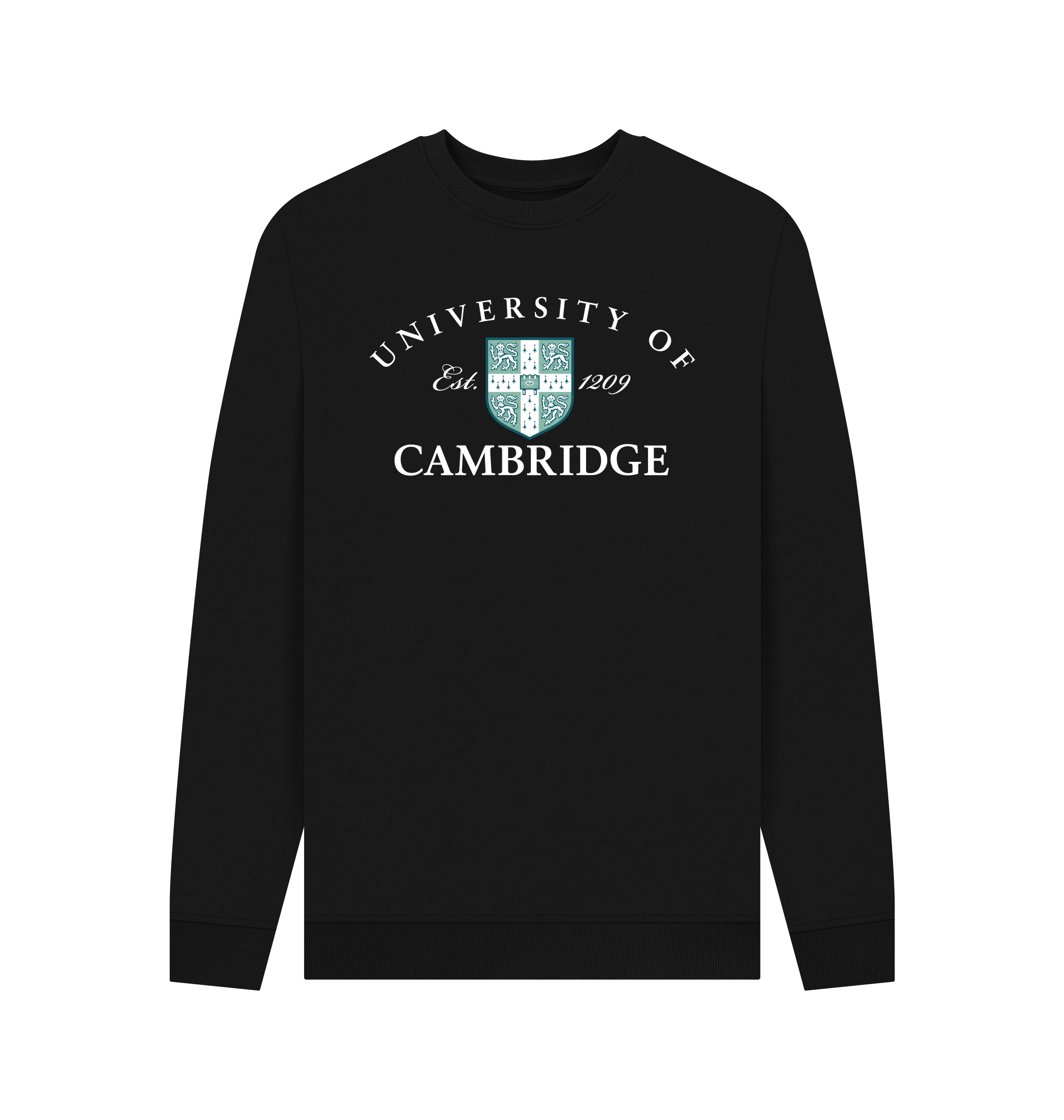 Black Printed Sweater