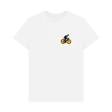 White Printed T-shirt Front