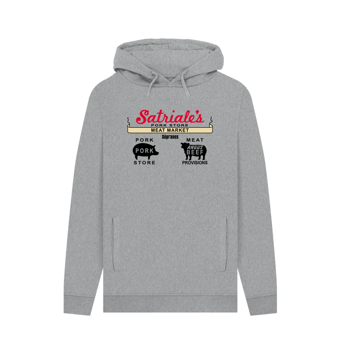 Light Heather Printed Hoody Front