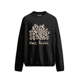 Henri Matisse Beige Papiers Black Sweatshirt