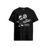 National Bohemian Live Pleasantly Vintage Graphic Black T-Shirt