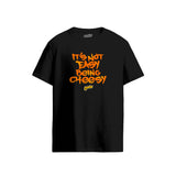 Cheetos Not Easy Being Cheesy Black Graphic T-Shirt